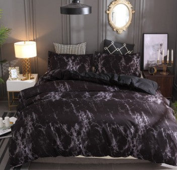 Pillowcase home textile bedding four-piece marble    Home Decor Supply | Online Retail | ShoreShopper.com