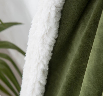 Double blankets spring and autumn warm nap blanket    Home Decor Supply | Online Retail | ShoreShopper.com