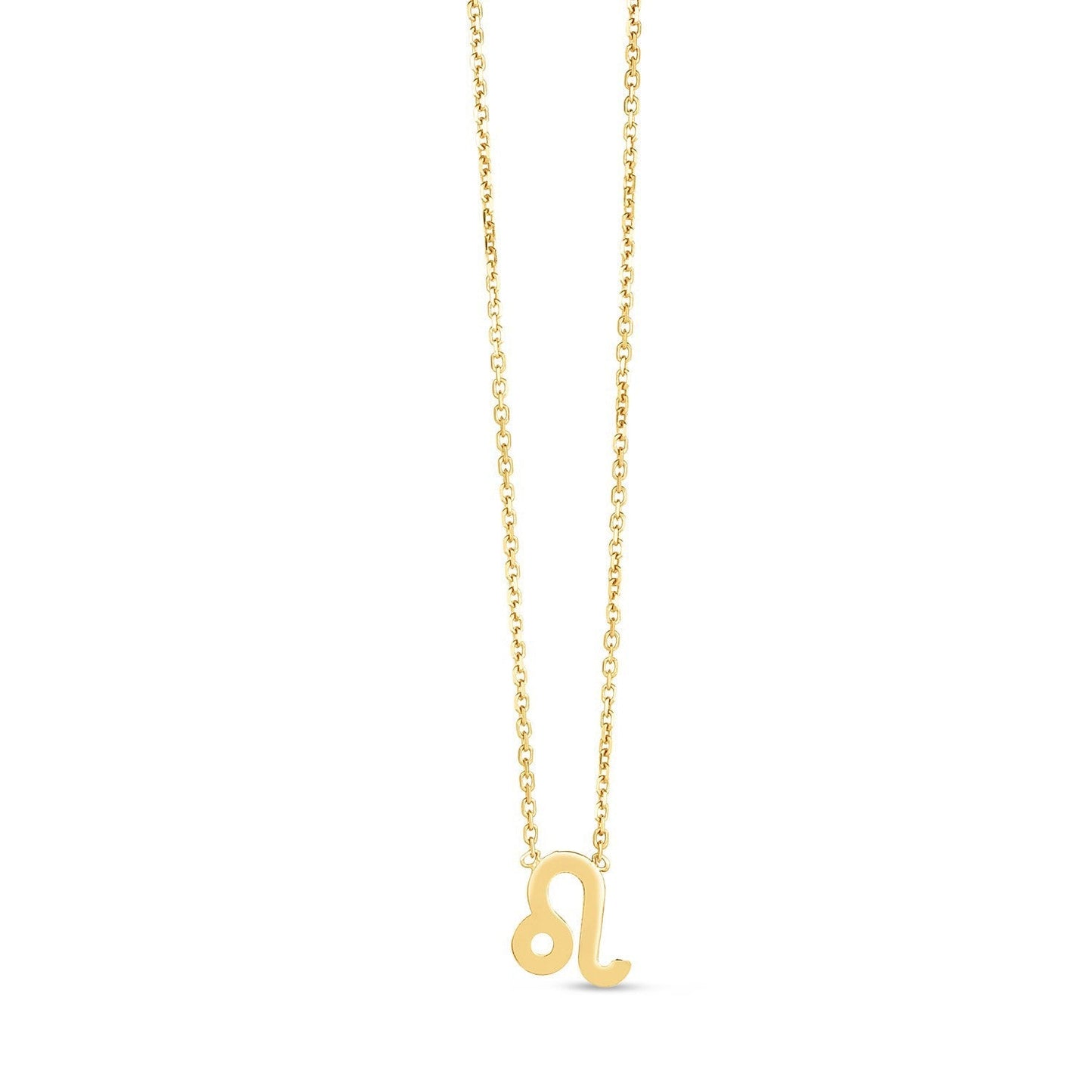 14K Yellow Gold Leo Necklace    Home Decor Supply | Online Retail | ShoreShopper.com