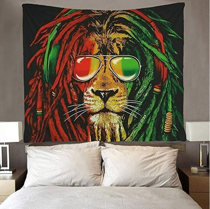 Lion tapestry art wall hippie art lion king tapestry    Home Decor Supply | Online Retail | ShoreShopper.com