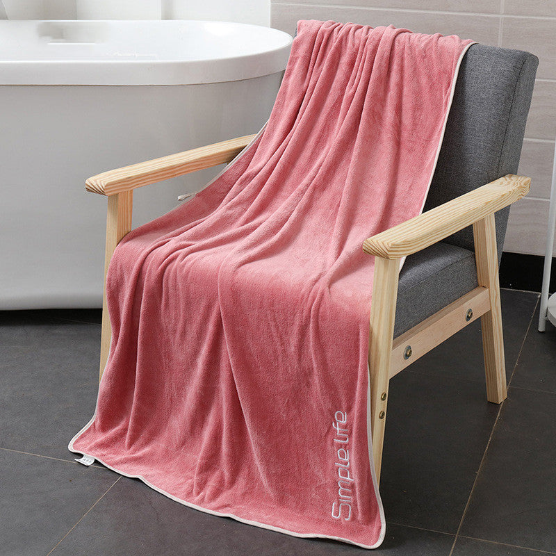 Thin fiber beauty thick bath towel    Home Decor Supply | Online Retail | ShoreShopper.com