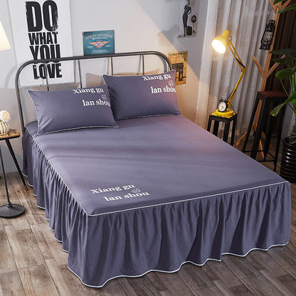 Beauty bed cover brushed bed skirt    Home Decor Supply | Online Retail | ShoreShopper.com