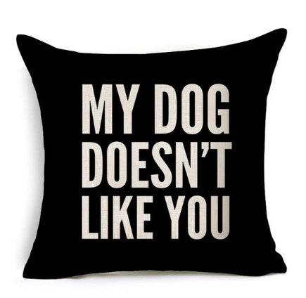 Letter black and white home pillowcase    Home Decor Supply | Online Retail | ShoreShopper.com