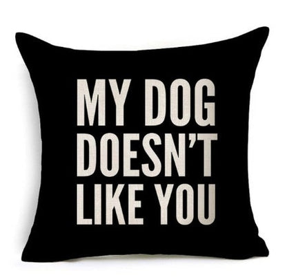 Letter black and white home pillowcase    Home Decor Supply | Online Retail | ShoreShopper.com