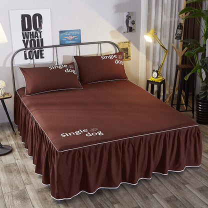 Beauty bed cover brushed bed skirt    Home Decor Supply | Online Retail | ShoreShopper.com