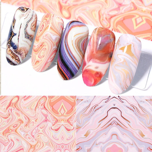 Nail Art Starry Paper Marble Pattern Constellation Starry Sky Series Transfer Paper    Home Decor Supply | Online Retail | ShoreShopper.com