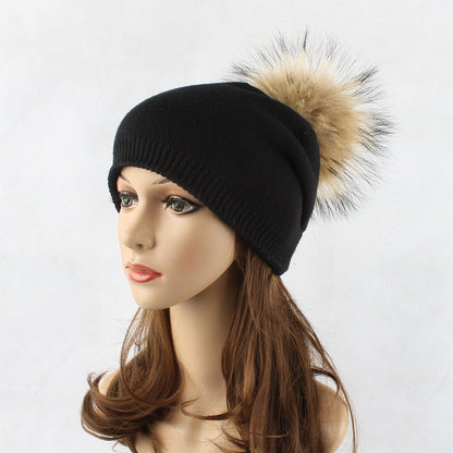 Fur Pompom Hats    Home Decor Supply | Online Retail | ShoreShopper.com