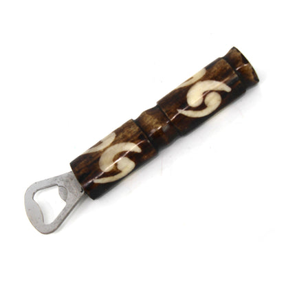 African Batik Bone Bottle Opener, Mixed Designs    Home Decor Supply | Online Retail | ShoreShopper.com