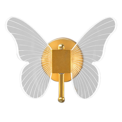 Butterfly Wall Lamp Light Luxury Bedside Warm Decoration    Home Decor Supply | Online Retail | ShoreShopper.com