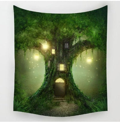 Forest wall new tapestry wall hanging cloth    Home Decor Supply | Online Retail | ShoreShopper.com