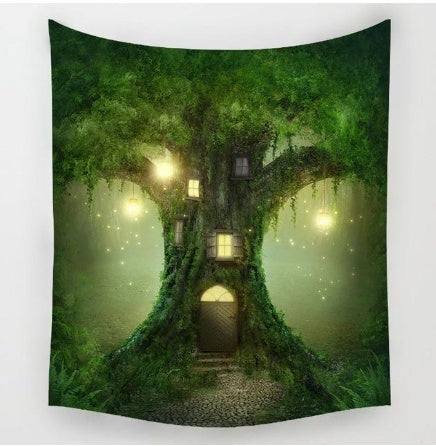 Forest wall new tapestry wall hanging cloth    Home Decor Supply | Online Retail | ShoreShopper.com