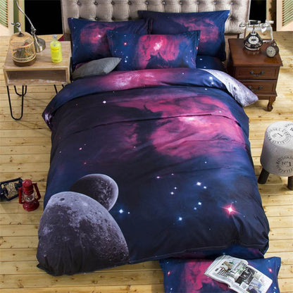 3D Print Bed Sheets Set Duvet Quilt Cover Sets Bed 4 Piece    Home Decor Supply | Online Retail | ShoreShopper.com