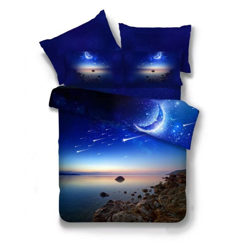3D Print Bed Sheets Set Duvet Quilt Cover Sets Bed 4 Piece    Home Decor Supply | Online Retail | ShoreShopper.com