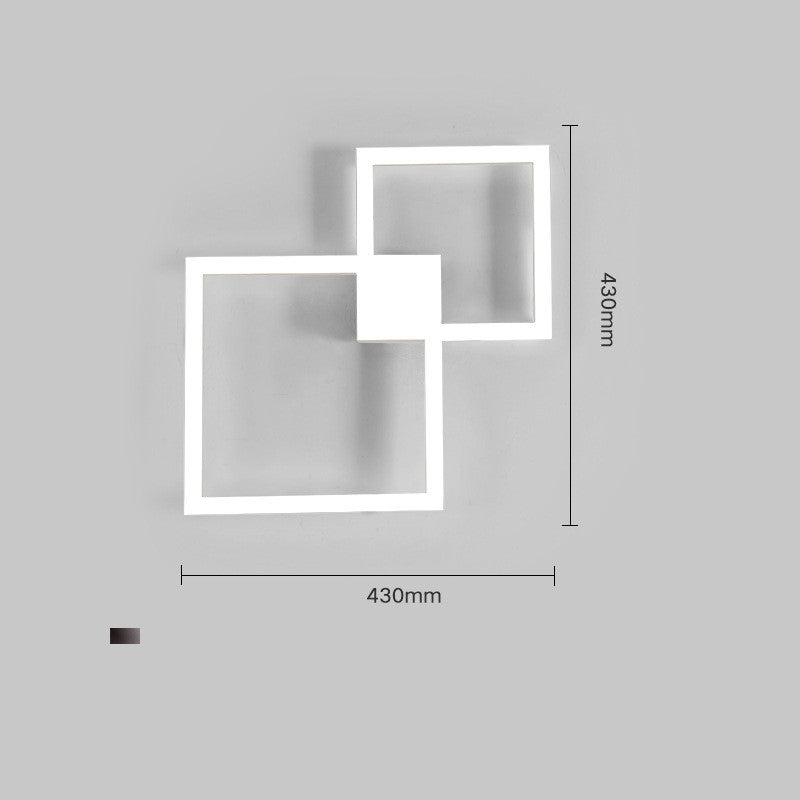 Modern Creative Geometric Square Aisle Wall Decoration Lamps    Home Decor Supply | Online Retail | ShoreShopper.com
