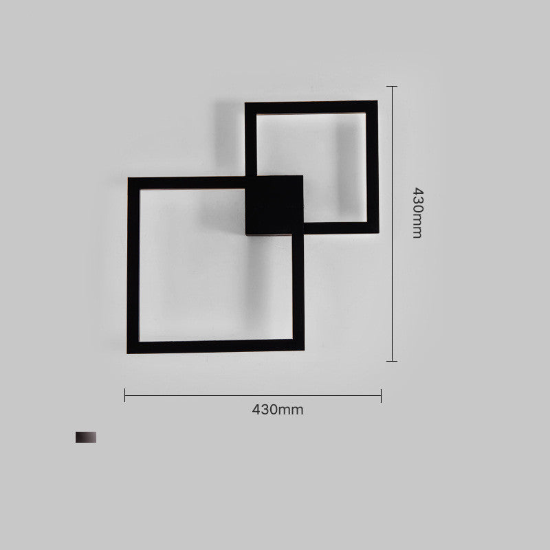 Modern Creative Geometric Square Aisle Wall Decoration Lamps    Home Decor Supply | Online Retail | ShoreShopper.com