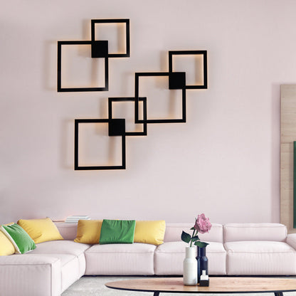 Modern Creative Geometric Square Aisle Wall Decoration Lamps    Home Decor Supply | Online Retail | ShoreShopper.com