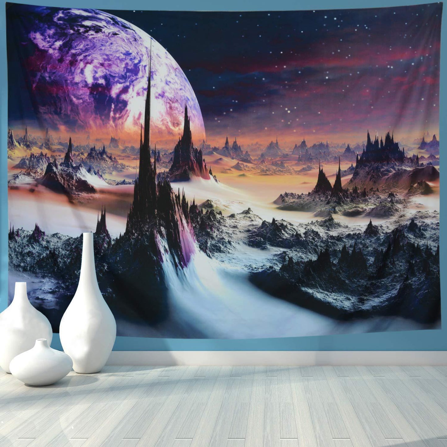 Creative Map Printed Tapestry Beach Towel Sitting Blanket    Home Decor Supply | Online Retail | ShoreShopper.com