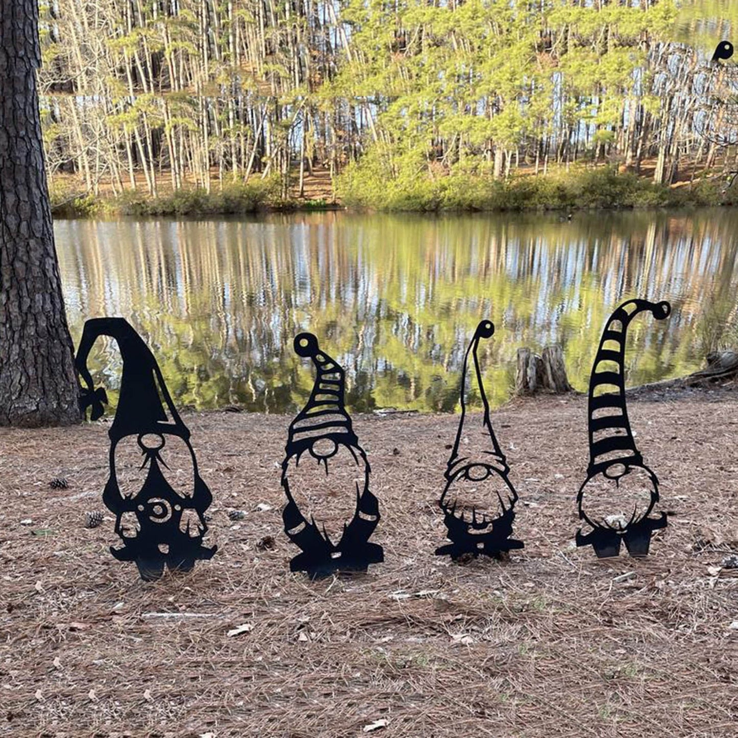 Dwarf Metal Garden Decoration Art Deco Art Silhouette    Home Decor Supply | Online Retail | ShoreShopper.com