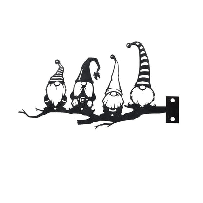 Dwarf Metal Garden Decoration Art Deco Art Silhouette    Home Decor Supply | Online Retail | ShoreShopper.com