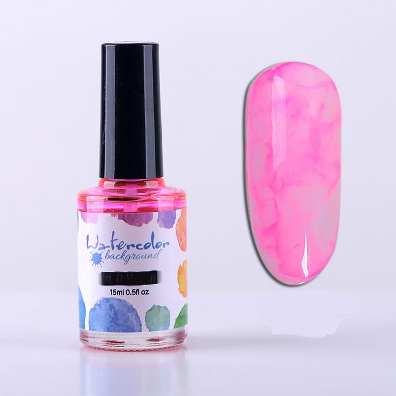 Nail Polish Glue Ink Smoke Color Sands Blooming Liquid Bubble Marble Gradient Nail Art    Home Decor Supply | Online Retail | ShoreShopper.com