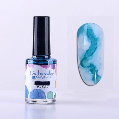 Nail Polish Glue Ink Smoke Color Sands Blooming Liquid Bubble Marble Gradient Nail Art    Home Decor Supply | Online Retail | ShoreShopper.com