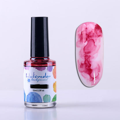 Nail Polish Glue Ink Smoke Color Sands Blooming Liquid Bubble Marble Gradient Nail Art    Home Decor Supply | Online Retail | ShoreShopper.com