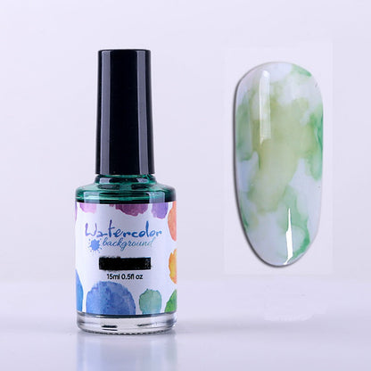 Nail Polish Glue Ink Smoke Color Sands Blooming Liquid Bubble Marble Gradient Nail Art    Home Decor Supply | Online Retail | ShoreShopper.com