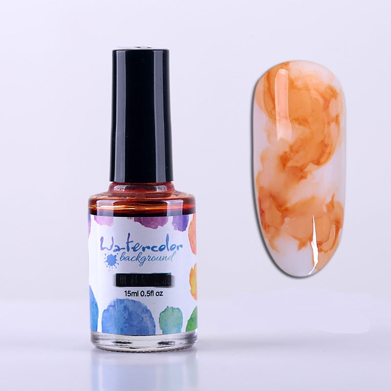 Nail Polish Glue Ink Smoke Color Sands Blooming Liquid Bubble Marble Gradient Nail Art    Home Decor Supply | Online Retail | ShoreShopper.com