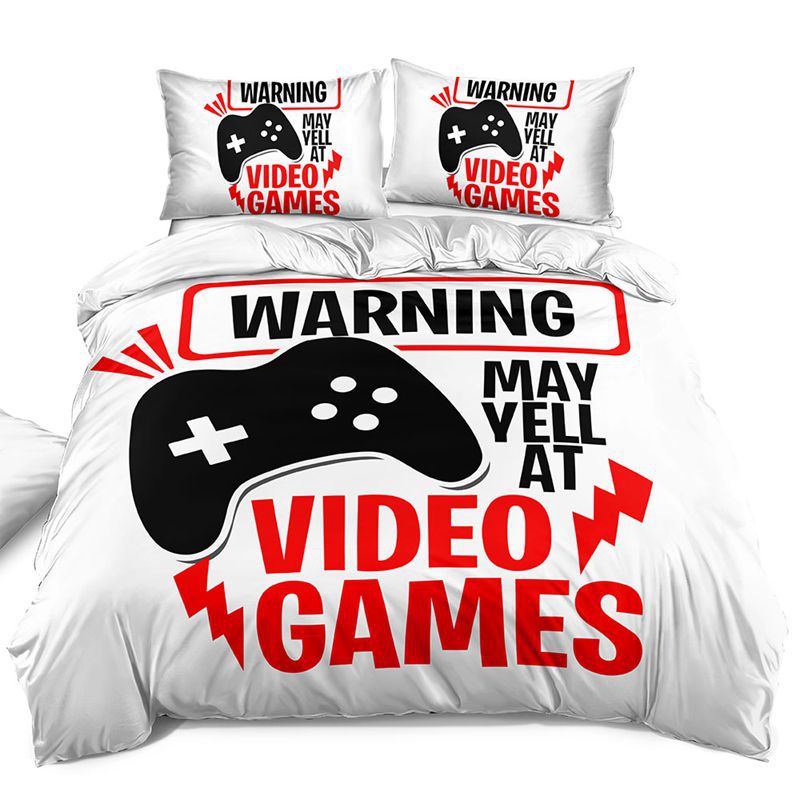 Mobile Game Elements 3D Digital Printing Duvet Cover    Home Decor Supply | Online Retail | ShoreShopper.com