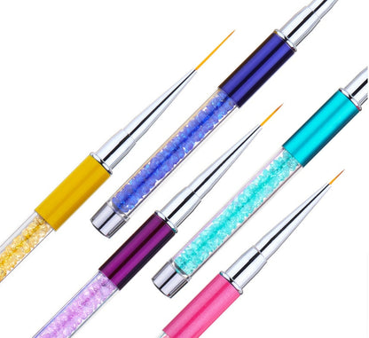 Nail Art Strass Acrilico Liner Brush Linee Francesi Strisce    Home Decor Supply | Online Retail | ShoreShopper.com