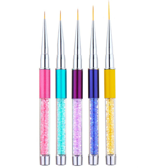 Nail Art Strass Acrilico Liner Brush Linee Francesi Strisce    Home Decor Supply | Online Retail | ShoreShopper.com