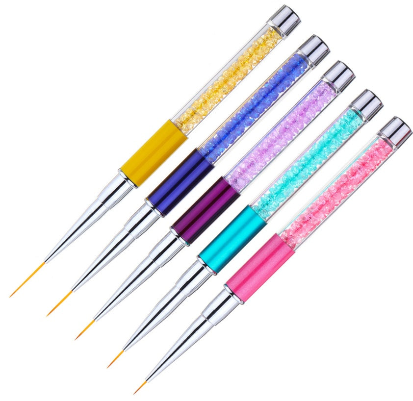 Nail Art Strass Acrilico Liner Brush Linee Francesi Strisce    Home Decor Supply | Online Retail | ShoreShopper.com