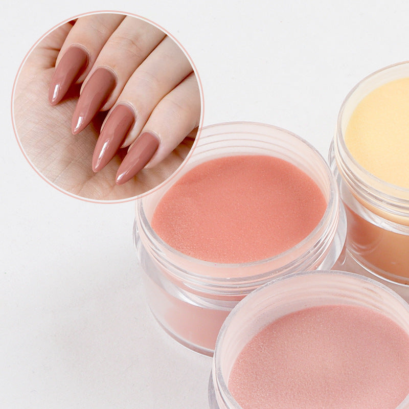 Nine Color Nail Art Nude Color Carved Powder Nail Jewelry Material    Home Decor Supply | Online Retail | ShoreShopper.com