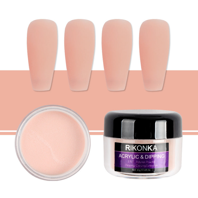 Nine Color Nail Art Nude Color Carved Powder Nail Jewelry Material    Home Decor Supply | Online Retail | ShoreShopper.com