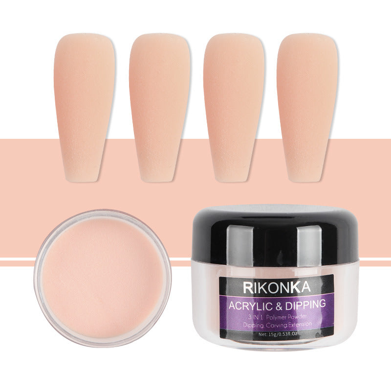 Nine Color Nail Art Nude Color Carved Powder Nail Jewelry Material    Home Decor Supply | Online Retail | ShoreShopper.com