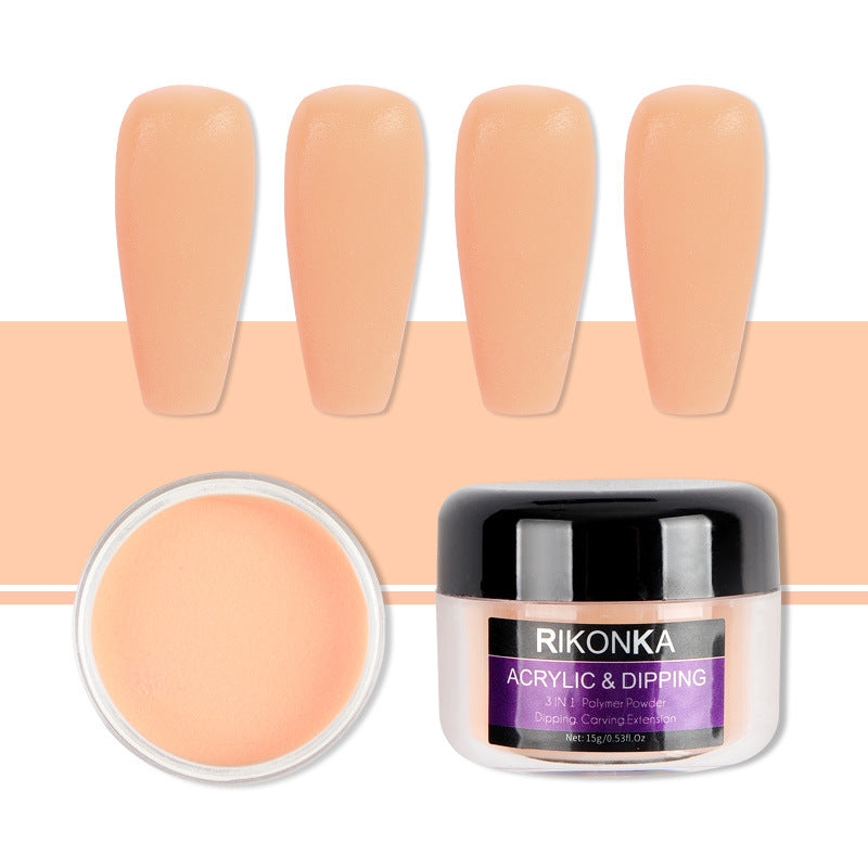 Nine Color Nail Art Nude Color Carved Powder Nail Jewelry Material    Home Decor Supply | Online Retail | ShoreShopper.com