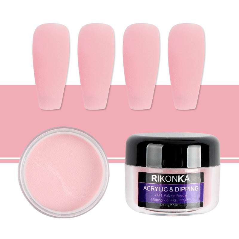 Nine Color Nail Art Nude Color Carved Powder Nail Jewelry Material    Home Decor Supply | Online Retail | ShoreShopper.com
