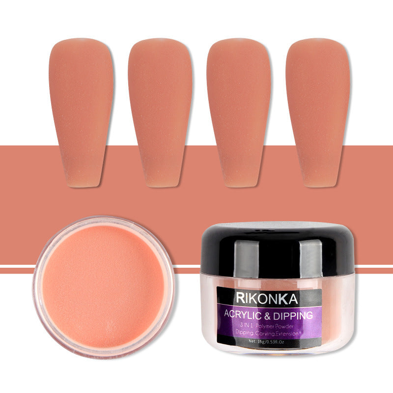 Nine Color Nail Art Nude Color Carved Powder Nail Jewelry Material    Home Decor Supply | Online Retail | ShoreShopper.com