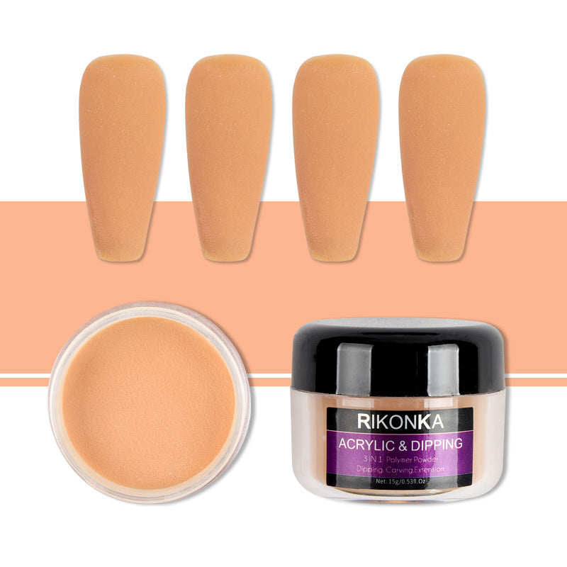 Nine Color Nail Art Nude Color Carved Powder Nail Jewelry Material    Home Decor Supply | Online Retail | ShoreShopper.com