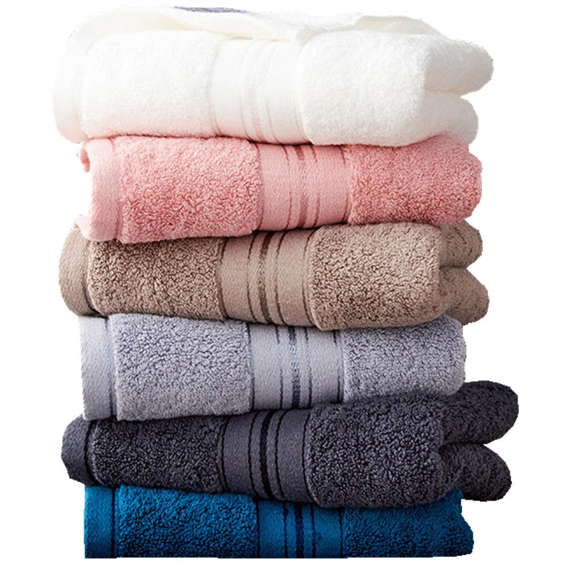 Pure Color Thick Cotton Bath Towel Set Towel Set Increased Pure Cotton Beach Towel Beauty Salon Bath Towel    Home Decor Supply | Online Retail | ShoreShopper.com