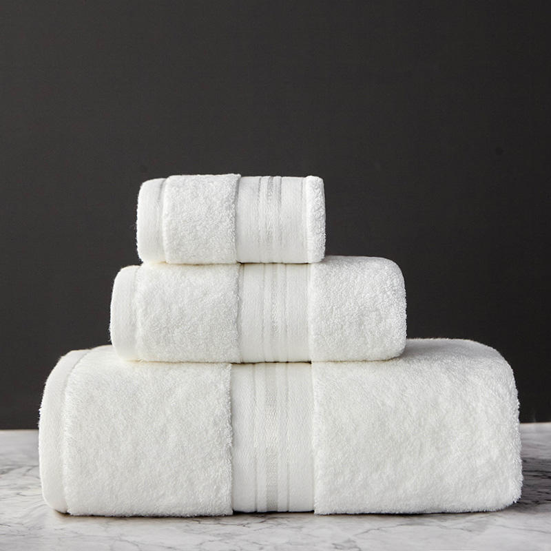 Pure Color Thick Cotton Bath Towel Set Towel Set Increased Pure Cotton Beach Towel Beauty Salon Bath Towel    Home Decor Supply | Online Retail | ShoreShopper.com