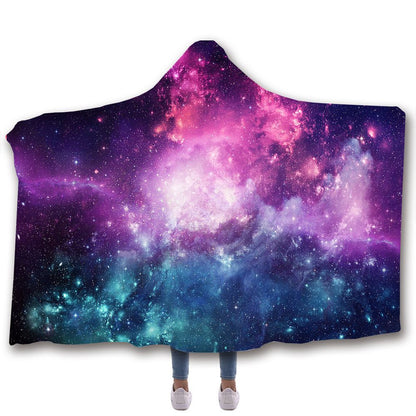Cartoon Anime Print Hooded Blanket    Home Decor Supply | Online Retail | ShoreShopper.com
