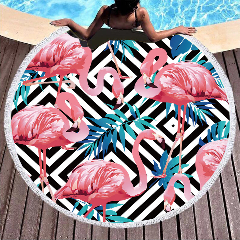 Round Printed Beach Towel    Home Decor Supply | Online Retail | ShoreShopper.com