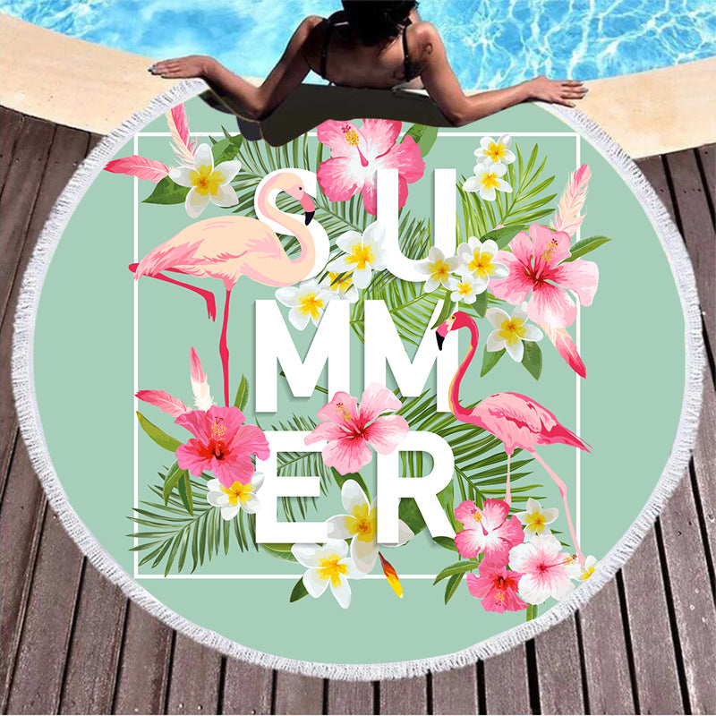 Round Printed Beach Towel    Home Decor Supply | Online Retail | ShoreShopper.com