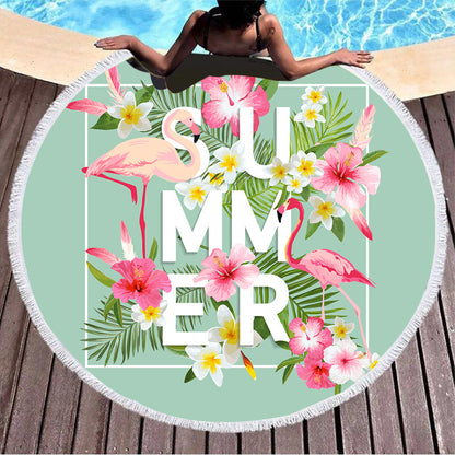 Round Printed Beach Towel    Home Decor Supply | Online Retail | ShoreShopper.com