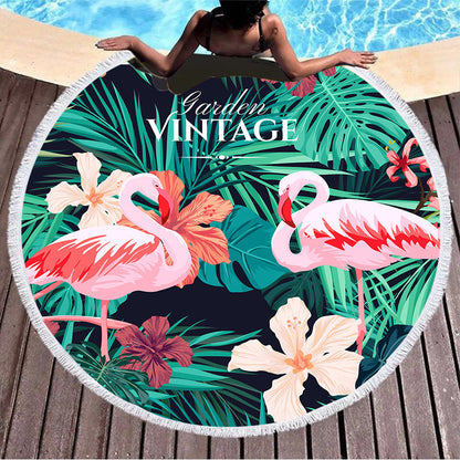 Round Printed Beach Towel    Home Decor Supply | Online Retail | ShoreShopper.com