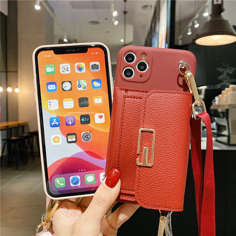 Diagonal Coin Purse iPhone Case - Protective Silicone Wallet Cover for Apple iPhone    Home Decor Supply | Online Retail | ShoreShopper.com