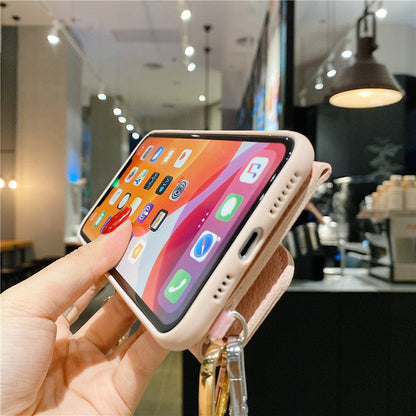 Diagonal Coin Purse iPhone Case - Protective Silicone Wallet Cover for Apple iPhone    Home Decor Supply | Online Retail | ShoreShopper.com