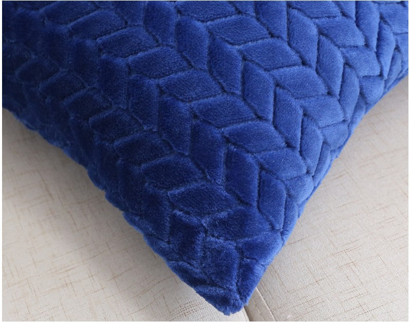Flannel Solid Color Throw Pillow Sofa Cover Cushion Cover Nordic Style Simple Style    Home Decor Supply | Online Retail | ShoreShopper.com