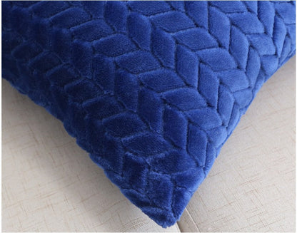 Flannel Solid Color Throw Pillow Sofa Cover Cushion Cover Nordic Style Simple Style    Home Decor Supply | Online Retail | ShoreShopper.com
